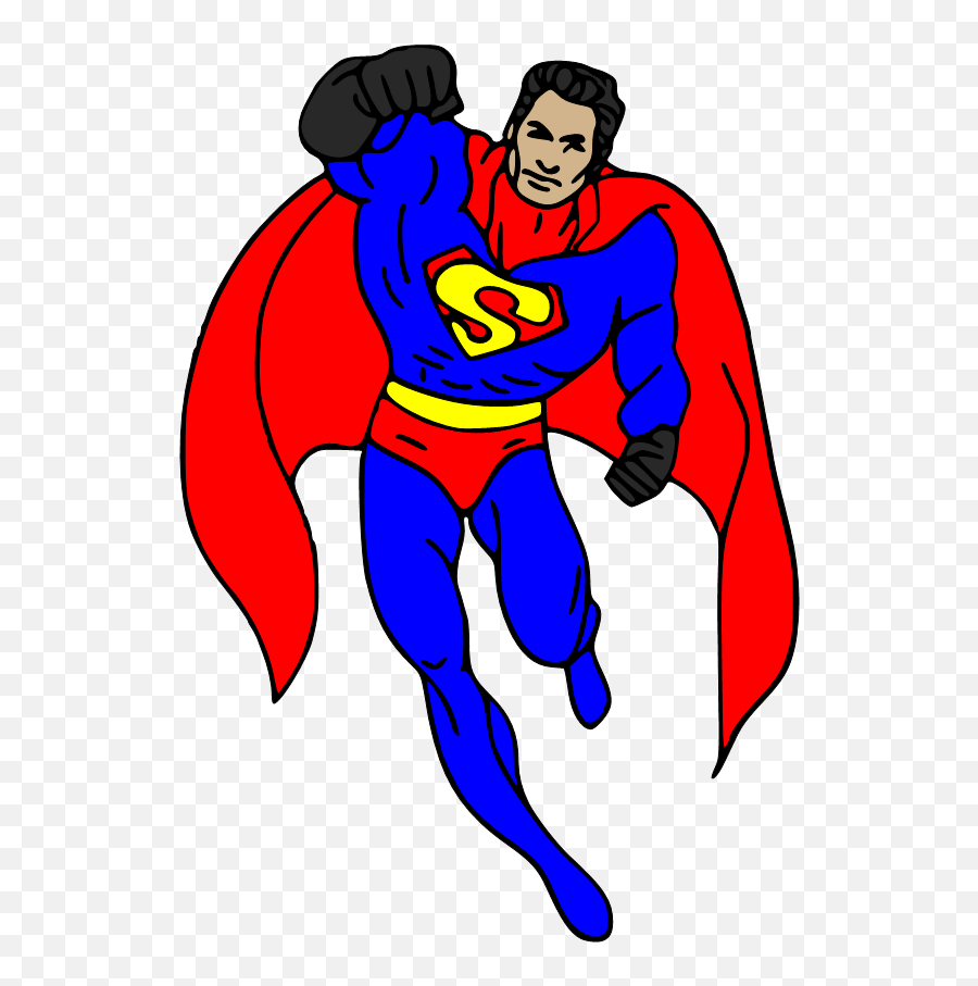 Superman Clipart Gray Picture - Superman Clip Art Emoji,Superman Emoji Art