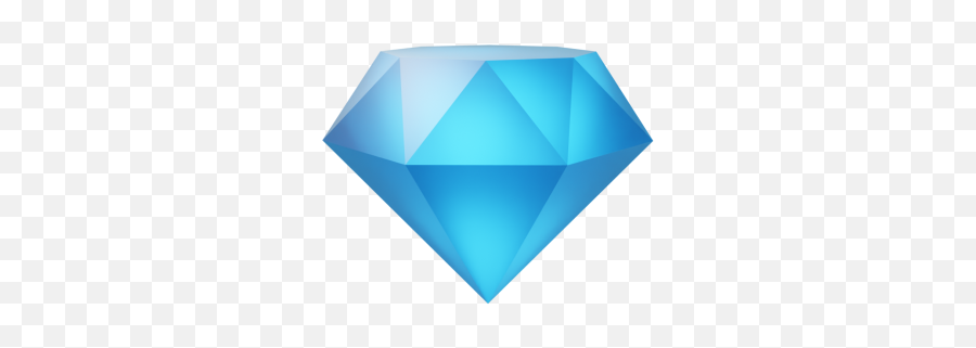 Gem Stone Emoji - Triangle,Diamond Emoji