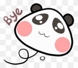 Baby Panda Emoji - Clip Art