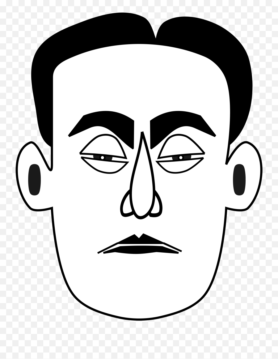 Disapproving Face Clipart Png Free Disappointed Cliparts - Sad Man Face Clipart Png Emoji,Disapproval Emoticon