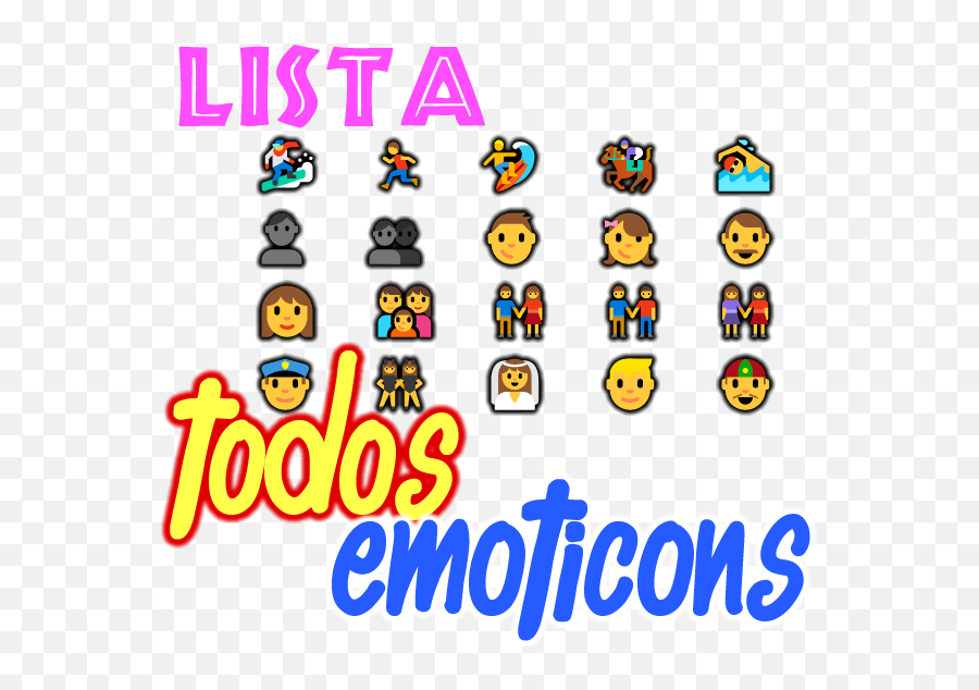 Simbolos E Letras - Clip Art Emoji,Lista De Emojis