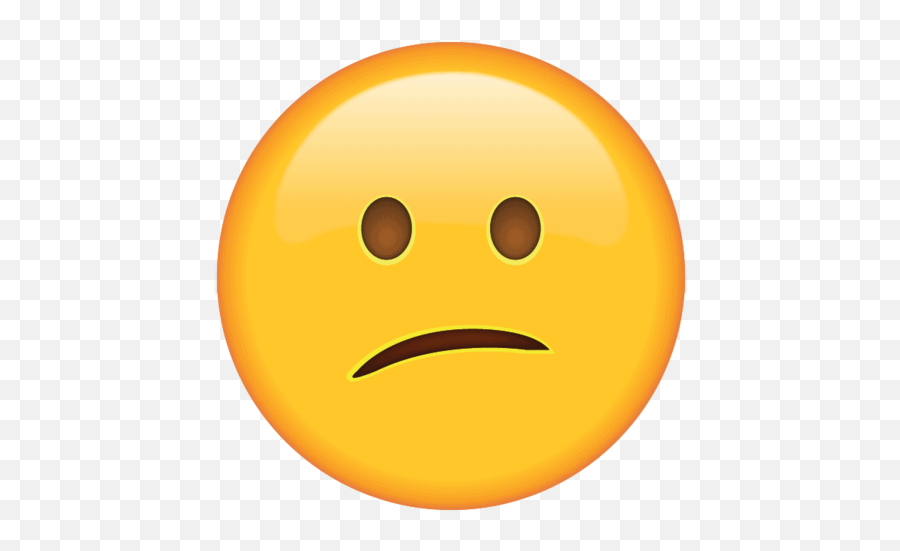 A Puzzlingly Poor Apology - Confused Face Emoji,Slant Emoji