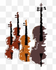 Download String Quartet Instruments Png - String Quartet Free Clip Art Emoji,Senorita Emoji