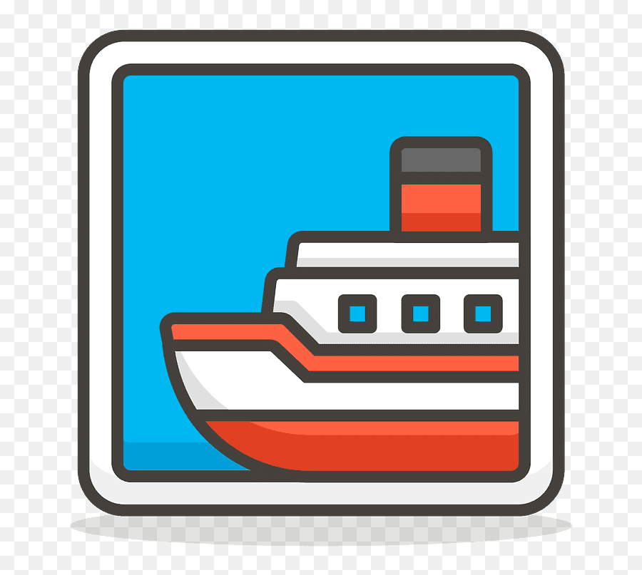Ship Emoji Clipart - Navio Emoji,Ship Emoji