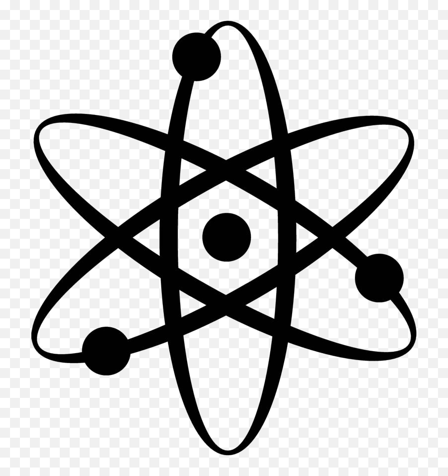 Download Hd Science Nerd Internet - Atomo Big Bang Theory Atom Png Emoji,Bang Emoji