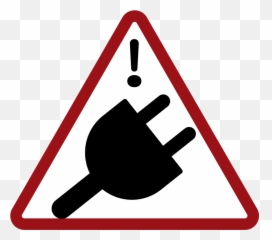 Alert Unplug Wellesley Warning Sign - Hirtshals Camping Emoji