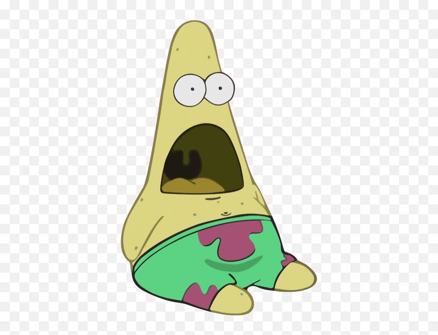 Top The Scream Stickers For Android U0026 Ios Gfycat - Patrick Star Meme Transparent Emoji,Yell Emoji