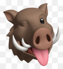 Giovajoba Giop2648 Twitter - Animal Figure Emoji,Boar Emoji