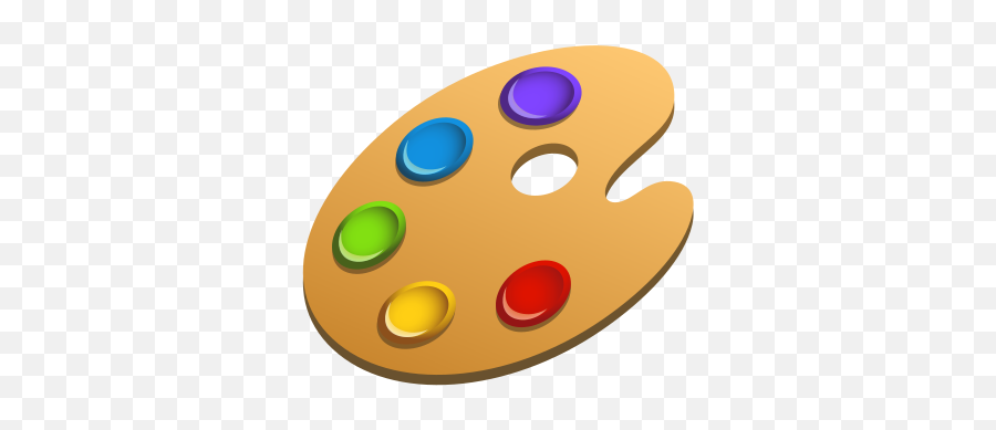 Icône Artist Palette - Dot Emoji,Art Palette Emoji