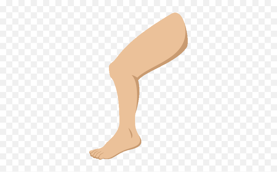 Leg Joypixels Gif - Pierna Emoji,Broken Leg Emoji