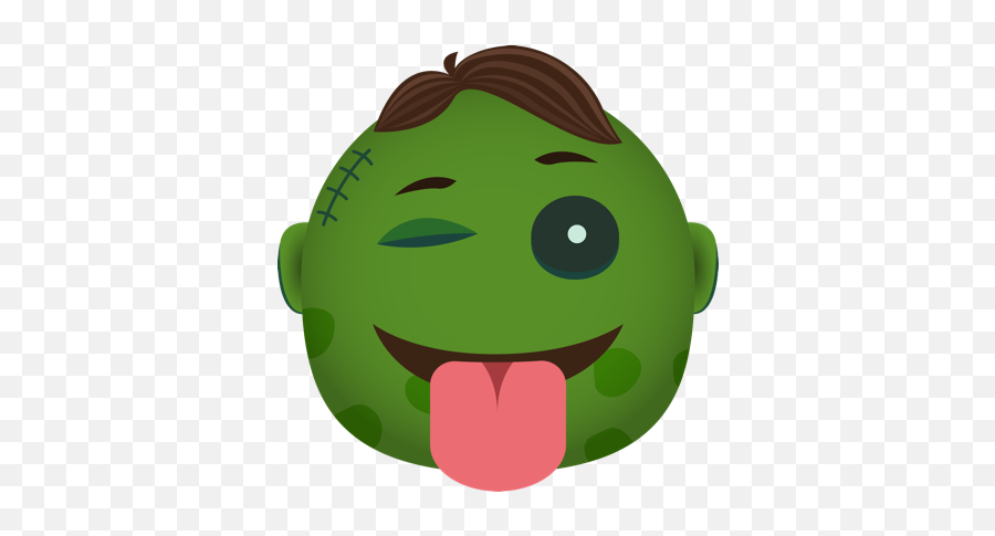 Zombie - Happy Emoji,Zombie Emoji Iphone