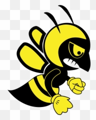 Bee Clipart Hornet - Logo Lebah Racing Png Emoji