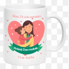 Porcelanovy hrnek na kavu 380ml Slevistecz - Dia De La Madre Gif Png Emoji