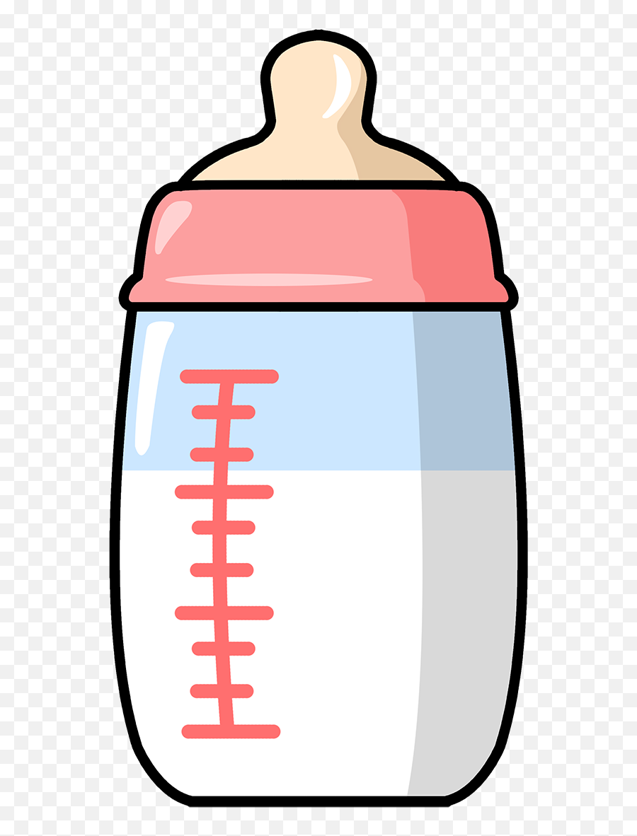 Baby Bottles Emoji Infant - Baby Milk Bottle Clipart,Milk Bottle Emoji