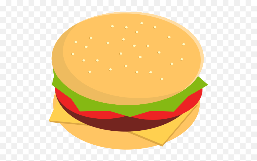 Burger Clipart - Fast Food Emoji,Google Burger Emoji