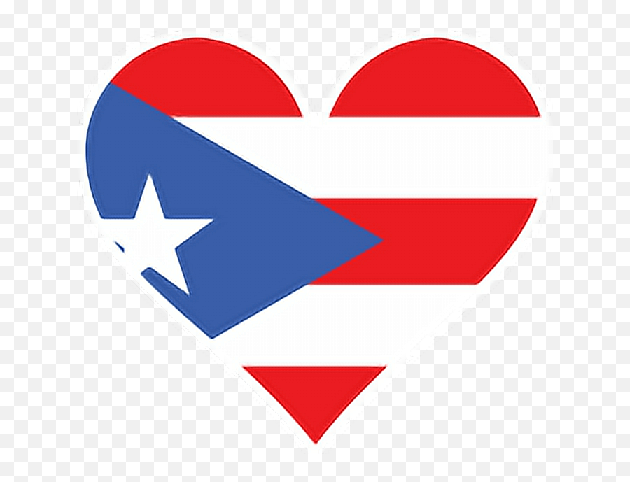 Puerto Rico Corazon Bandera - Bandera De Puerto Rico Emoji,Puerto Rican Emoji Flag