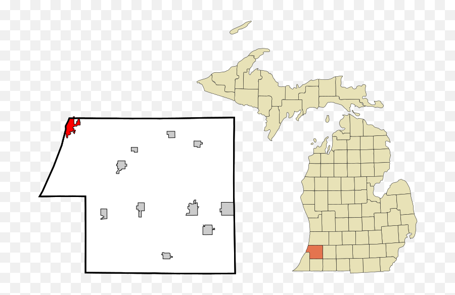 Van Buren County Michigan Incorporated - Luzerne Michigan Emoji,Michigan State Emoji