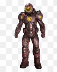 Doom Doomguy Hero Soldier Warrior - Doom Slayer Action Figure Emoji,Doom Emoji