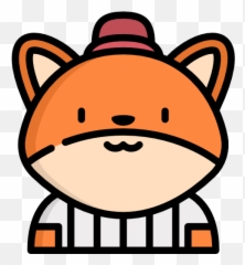 Fox - Clip Art Emoji,Fox Face Emoji