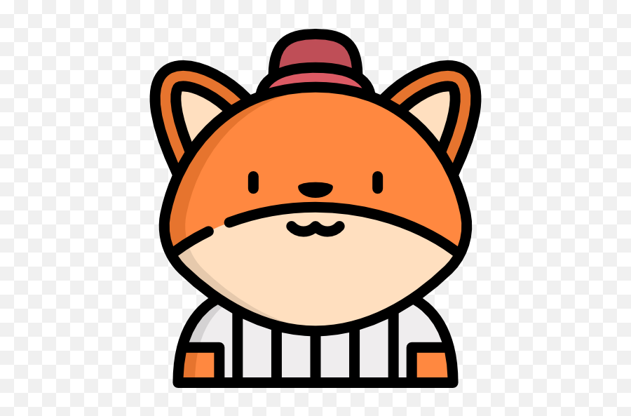 Fox - Clip Art Emoji,Fox Face Emoji