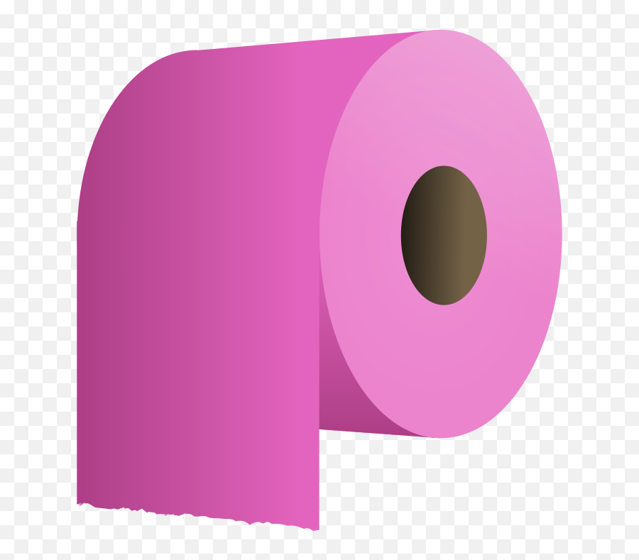 Download Free Png Toilet Paper Roll - Pink Toilet Paper Clipart Emoji,Toilet Paper Emoji