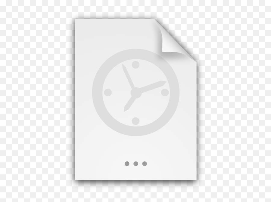 Document Loading Icon - Circle Emoji,Clock Emoji
