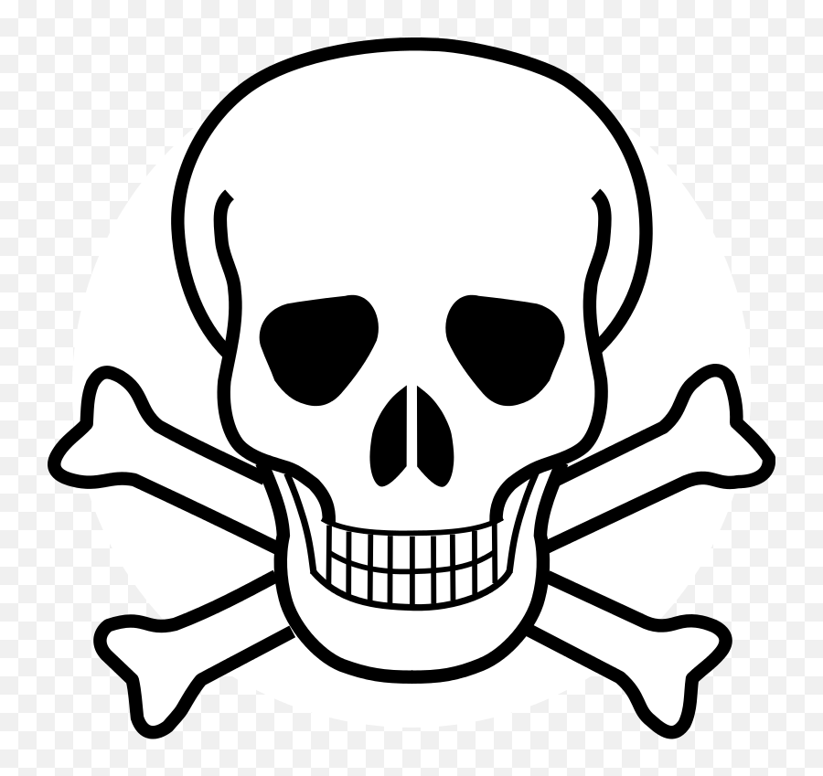 Death Skull - Skull And Crossbones Emoji,Death Face Emoji