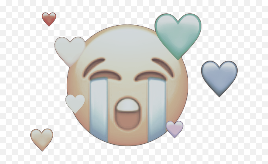 Freetoedit Tumblr Sad Cry Love Heart - Emoji Sad Black,Emoji For Lonely
