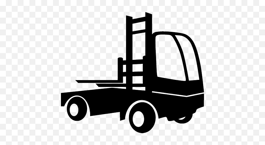 Forklift Small Warehouse Transparent - Side Loader Clipart Emoji,Forklift Emoji