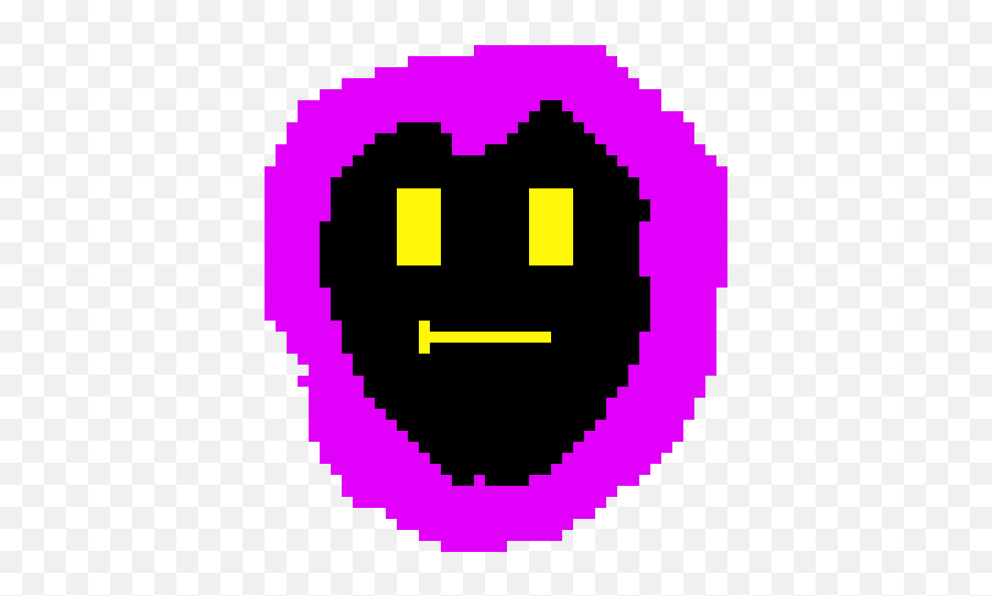 Grim And I Say Everyone Can Die - Purple Stickman Pixel Art Emoji,Grim Reaper Emoticon