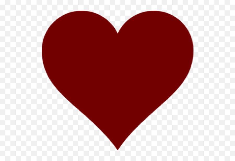 Download Free Png Dark Red Heart Clipart - Heart Emoji,Red Heart Emoji Png
