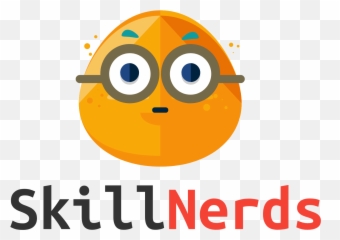 Skill Nerds - Cartoon Emoji,Nerdy Emoticon