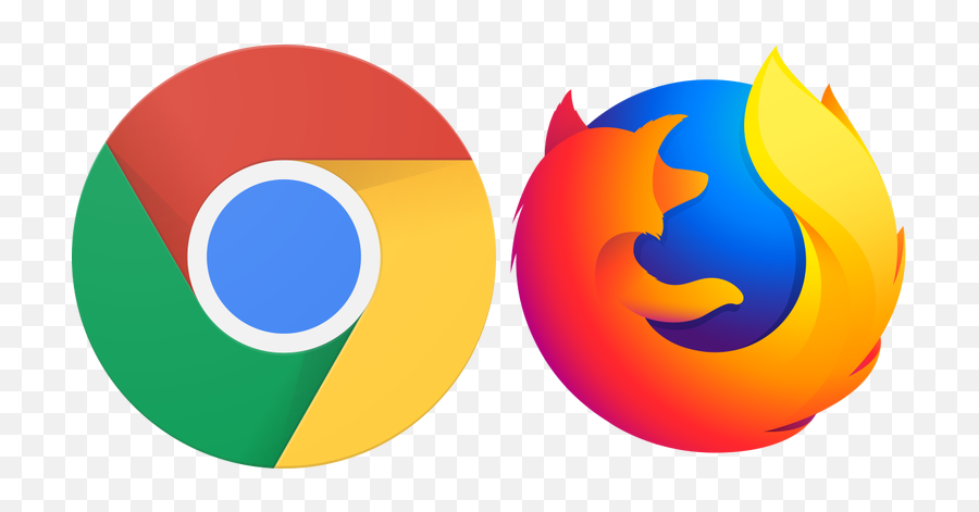 Google Chrome And Mozilla Firefox Are - Firefox Chrome Emoji,Chrome Emojis