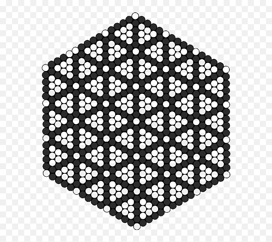 Flower Of Life Perler Bead Pattern Bead - Perler Bead Patterns Grid Emoji,Emoji Beads