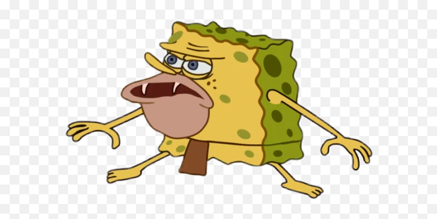 Caveman Memes Spongebob Meme - Spongebob Caveman Meme Png Emoji,Caveman Emoji