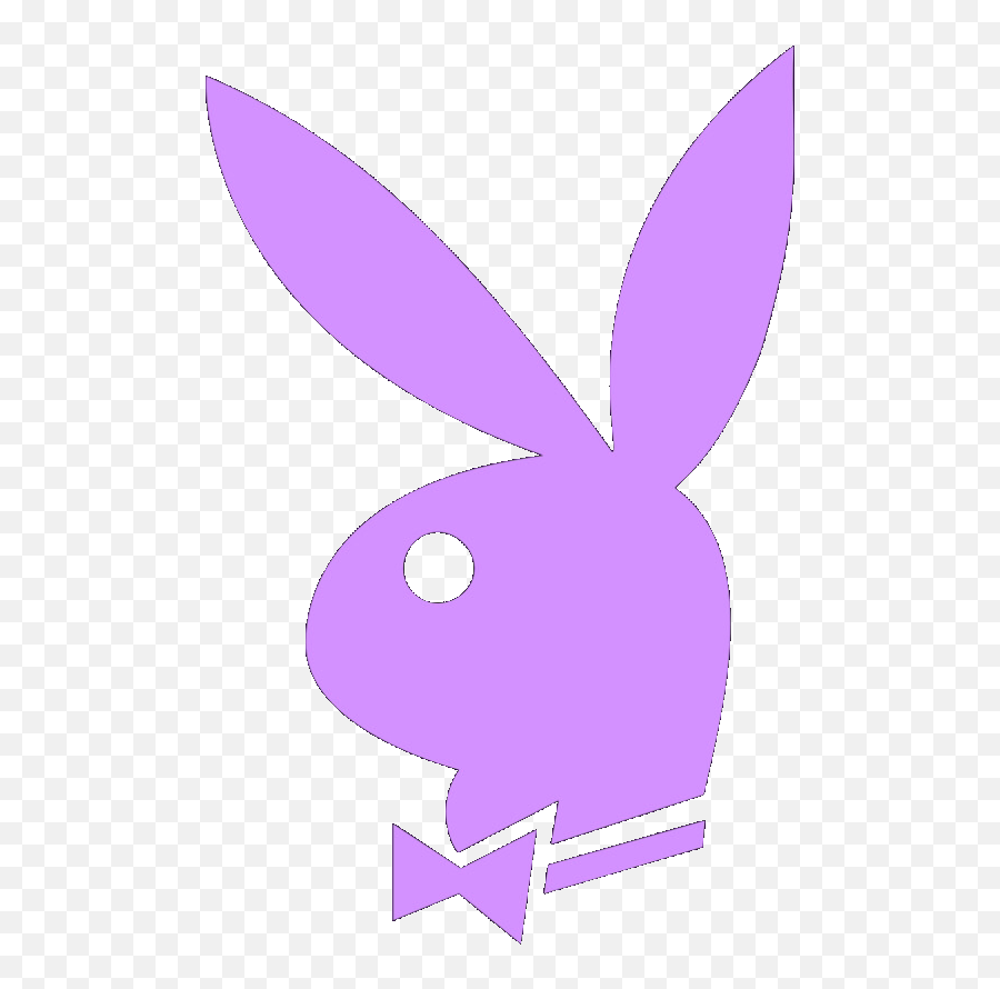 Playboy Bunny Logo Purple Freetoedit - Playboy Logo Emoji,Playboy Bunnies Emoji