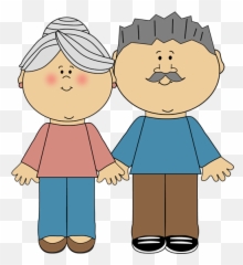 Grandparents Clipart Transparent Background - Emoji