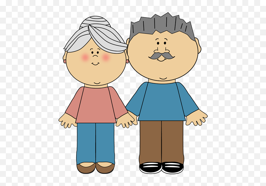 Grandparents Clipart Transparent Background - Grandparents Clipart Emoji,Grandpa Heart Grandma Emoji