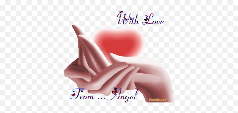 Angel Name Graphic Picgifscom - Love Adil Name Emoji,Angel Emoticon Facebook
