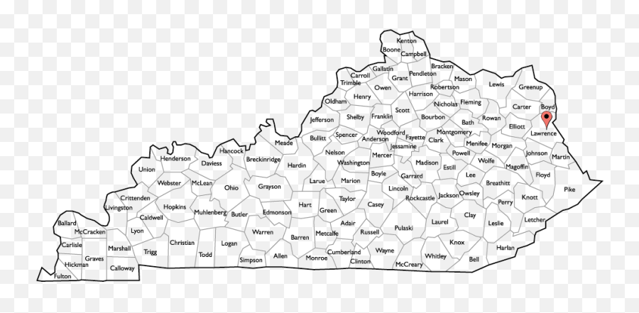 The Big Sandy News 1885 - 0924 County Map Of Kentucky Emoji,Mad Emojie