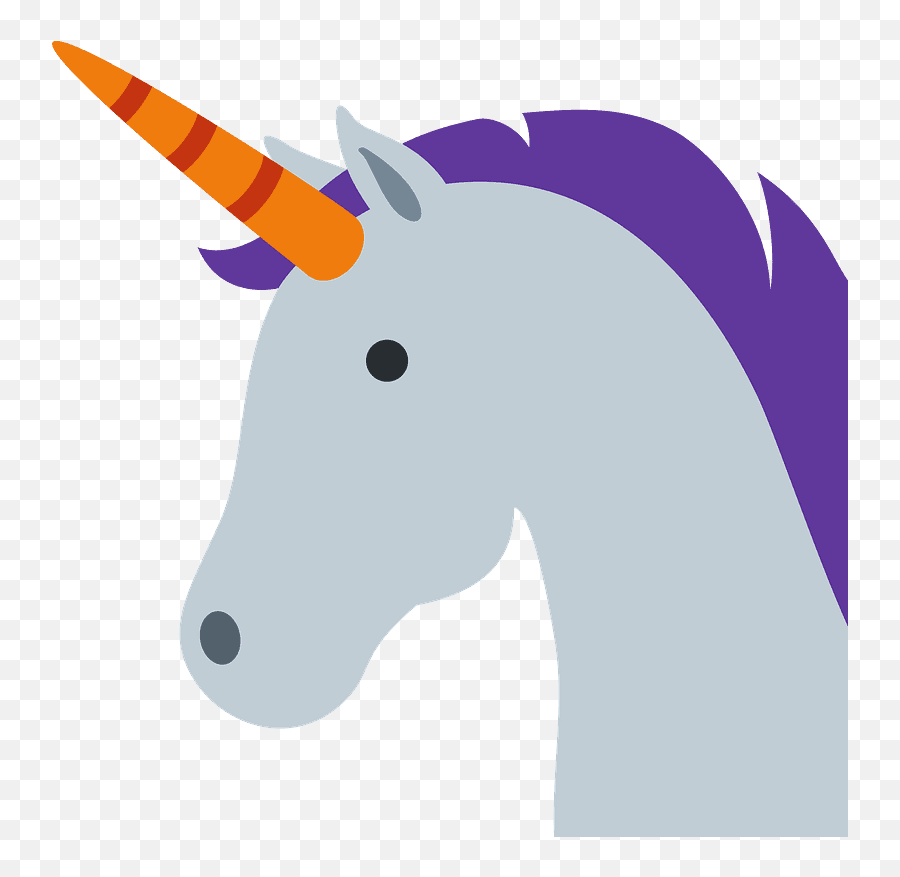 Unicorn Emoji Clipart - Unicornio Emoji,Unicorn Emoji