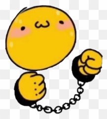 happy emoji cuffed love blush owo Sticker by Lauren - Happy