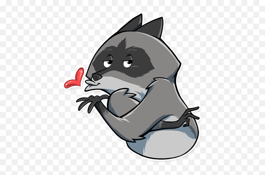 Elisey On Behance In 2020 Cute Art Animal Illustration - Cute Telegram Stickers Raccoon Elisey Emoji,Raccoon Emoji