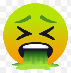 Face Vomiting People Gif - Emoji Vomito Png
