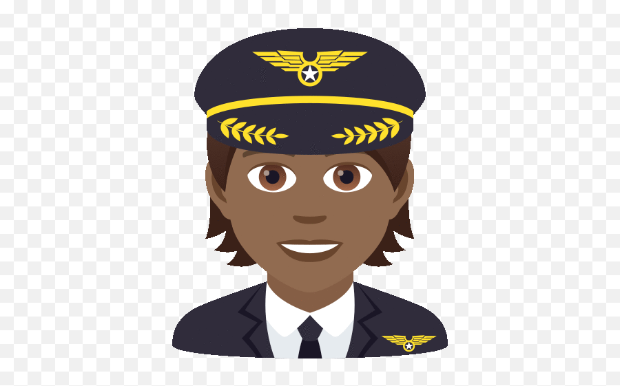 Pilot Joypixels Gif - Pilotos Emoji,Pilot Emoji