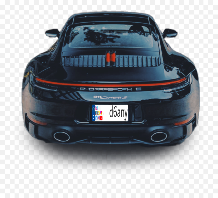 Porsche 911 Sport Car Sticker - Carbon Fibers Emoji,Porsche Emoji