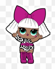 Lol Doll Diva Sticker - Lol Balloon Emoji,Diva Emoji