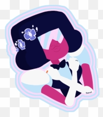 Garnet Hugging Herself In Wedding Outfit As Requested - Girly Emoji