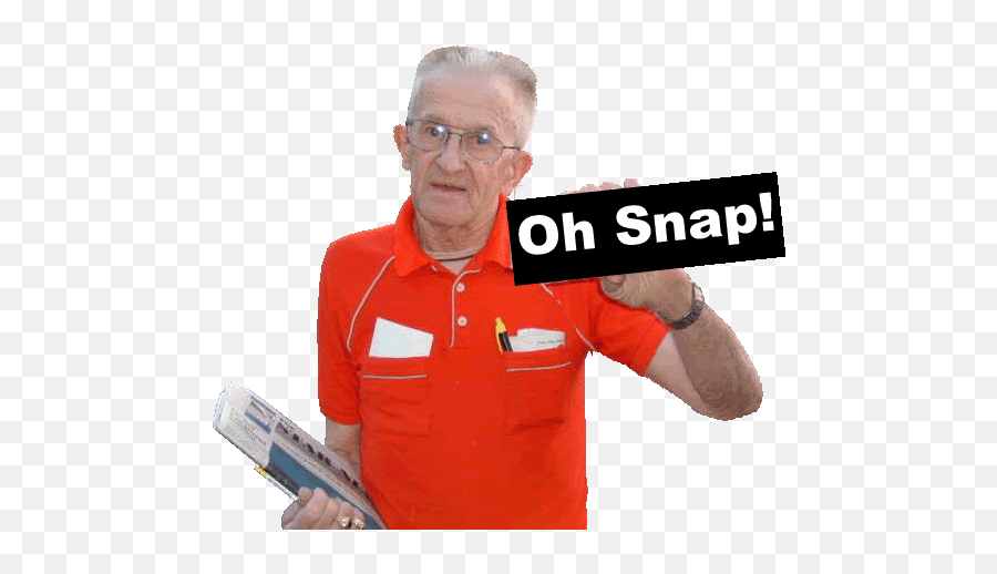Top Oh Snap Stickers For Android Ios - Senior Citizen Emoji,Oh Snap Emoji