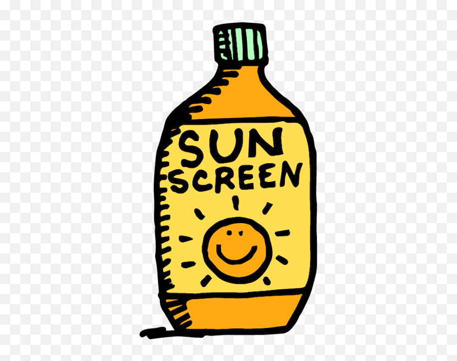 Sun Cream Clipart - Sunblock Clip Art Emoji,Ice Cream Sun Emoji
